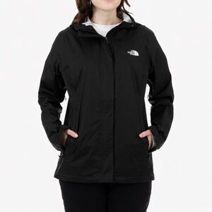The North Face Women’s Black Waterproof Rain Jacket Hooded | XS